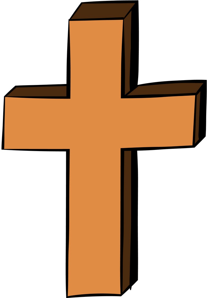 キリスト教の十字架のイラスト イラスト