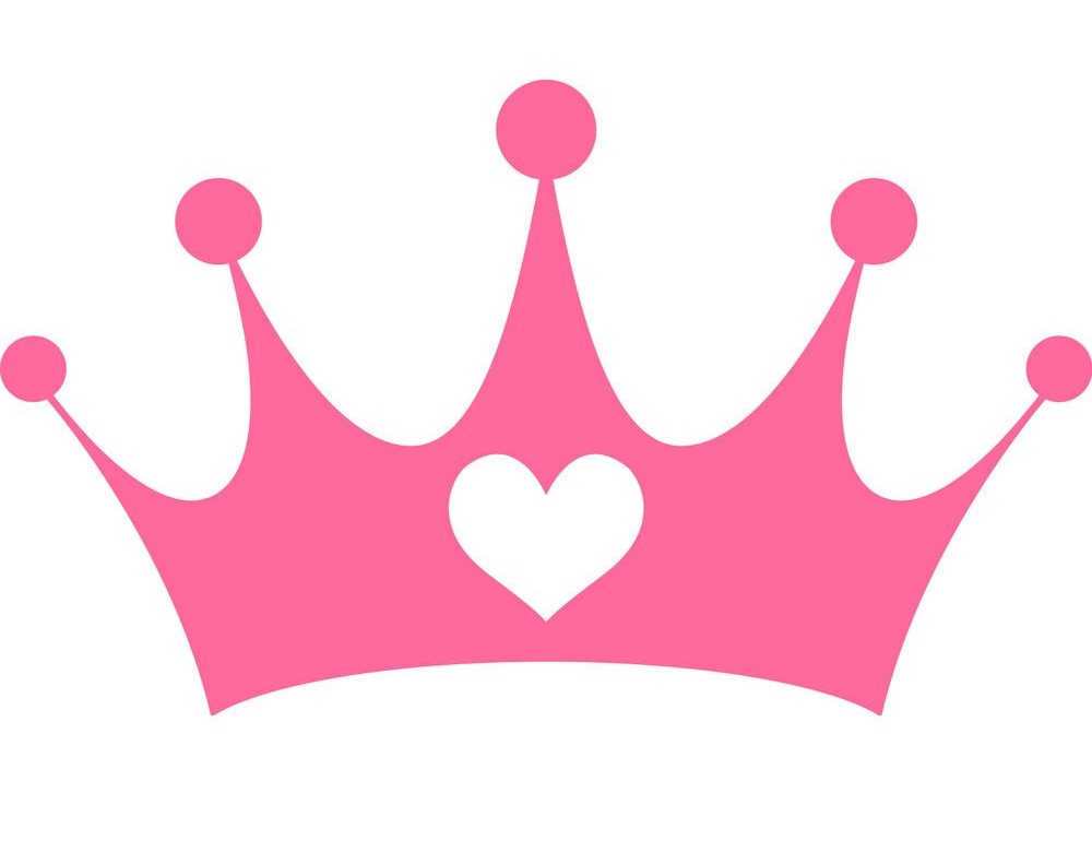 ピンクの王冠のイラスト イラスト