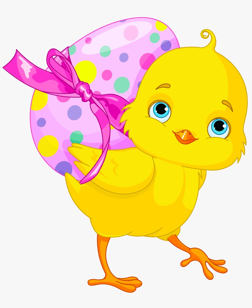 ピンクの卵と鶏のイラスト イラスト