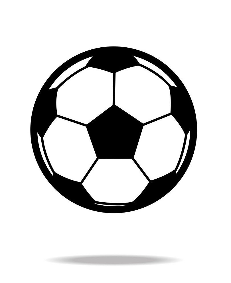 サッカーボール2のイラスト イラスト