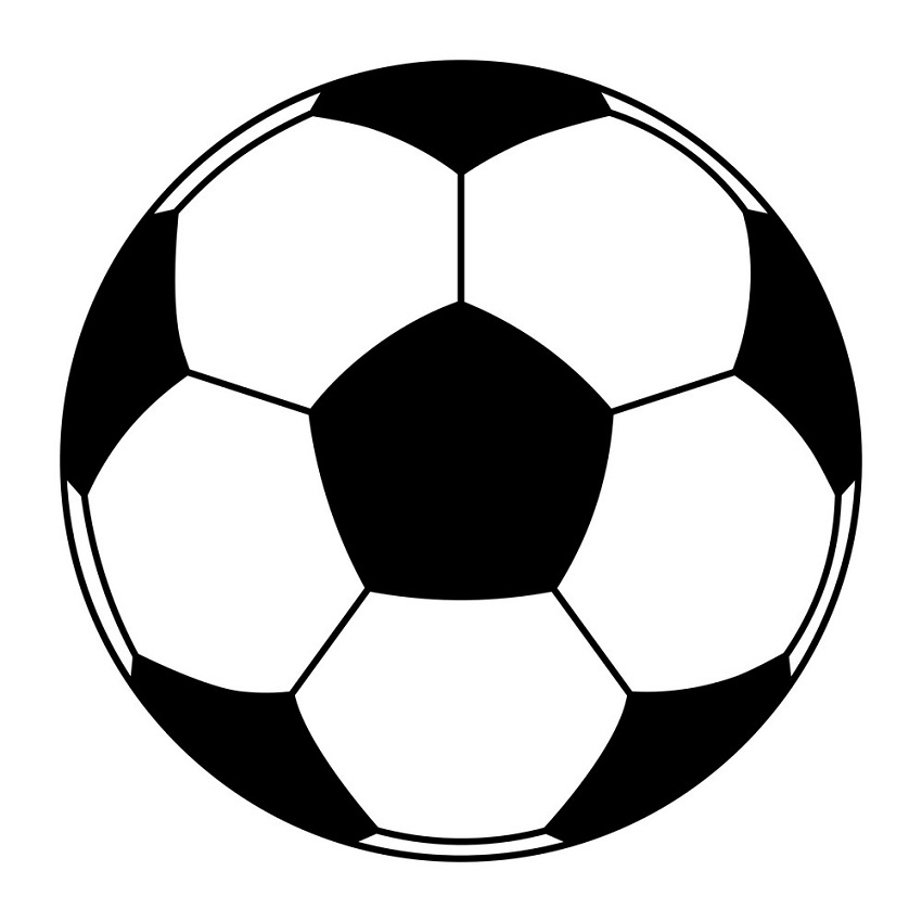 サッカーボールのイラスト 3 イラスト