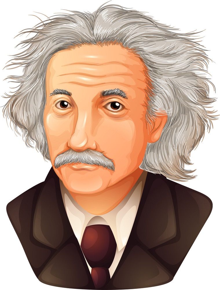 アルバート・アインシュタイン 1 イラスト