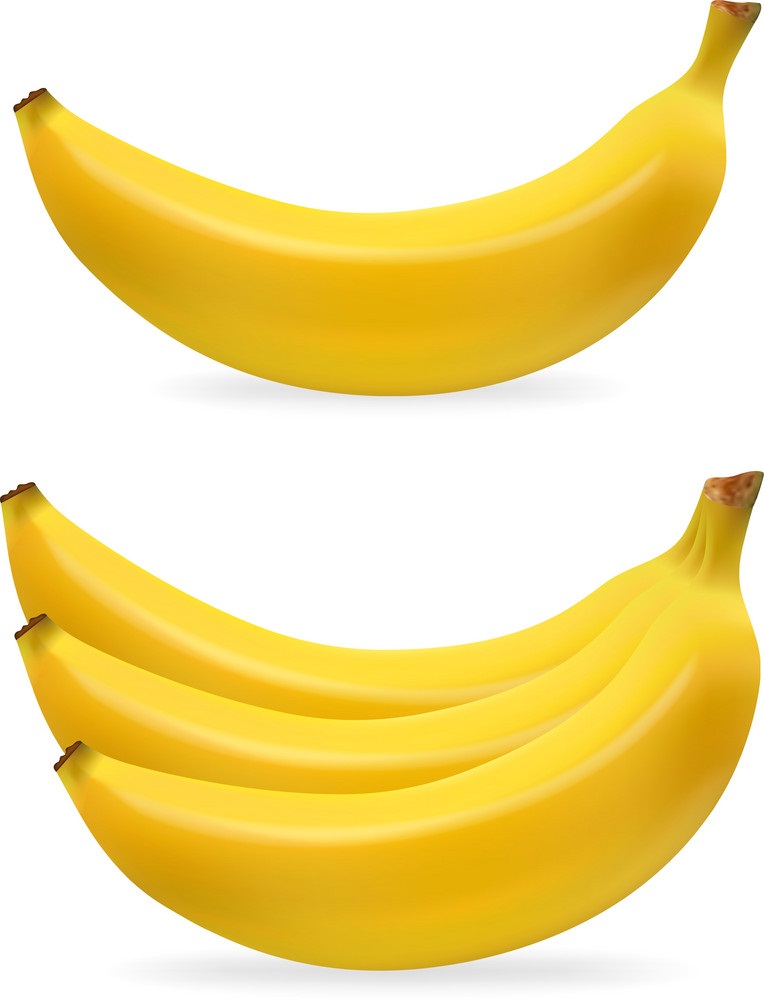 バナナの束のイラスト 2 イラスト