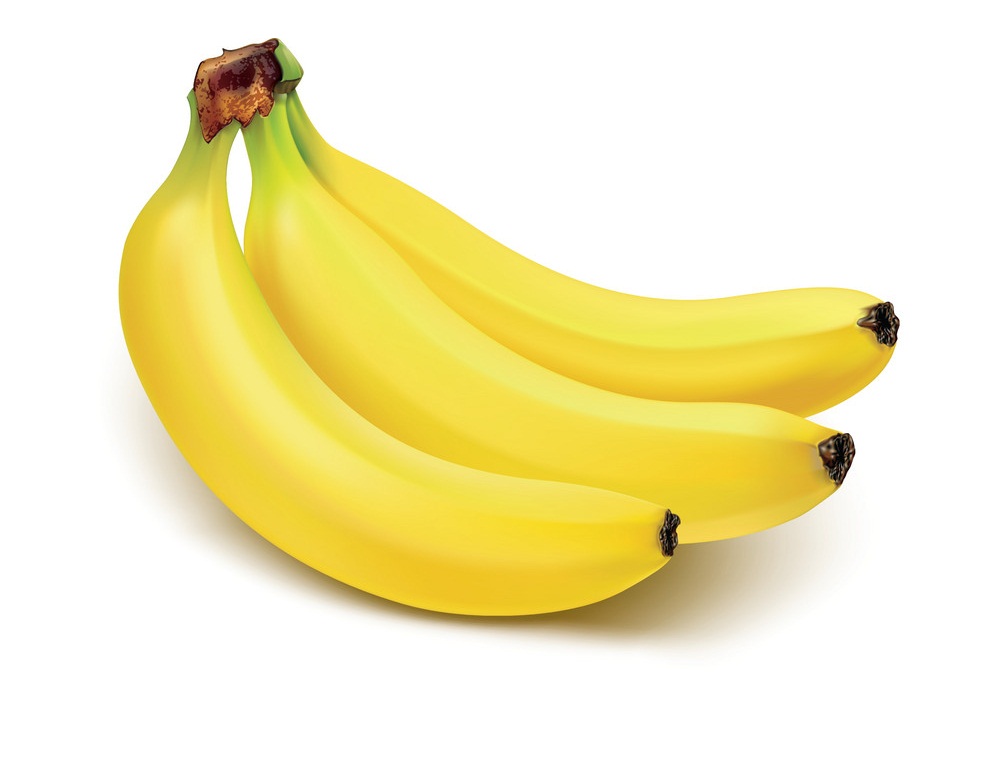 熟したバナナのイラスト イラスト