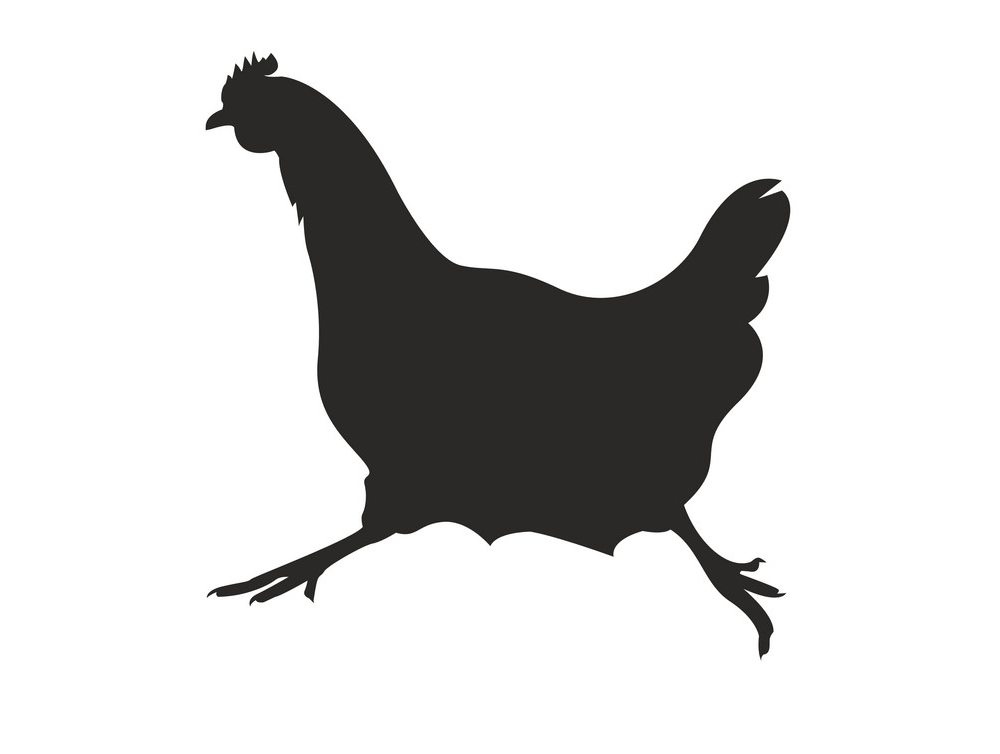 鶏のシルエット イラスト 無料 イラスト