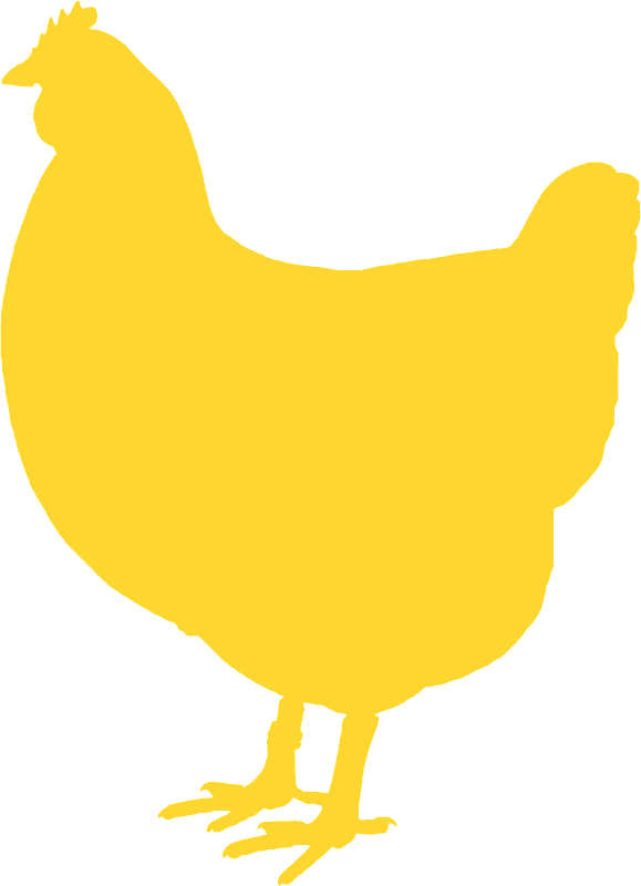 鶏のシルエットイラストpng イラスト