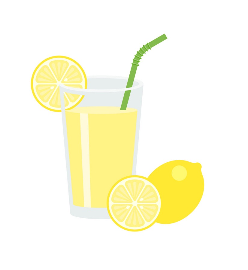 レモン汁のイラスト イラスト