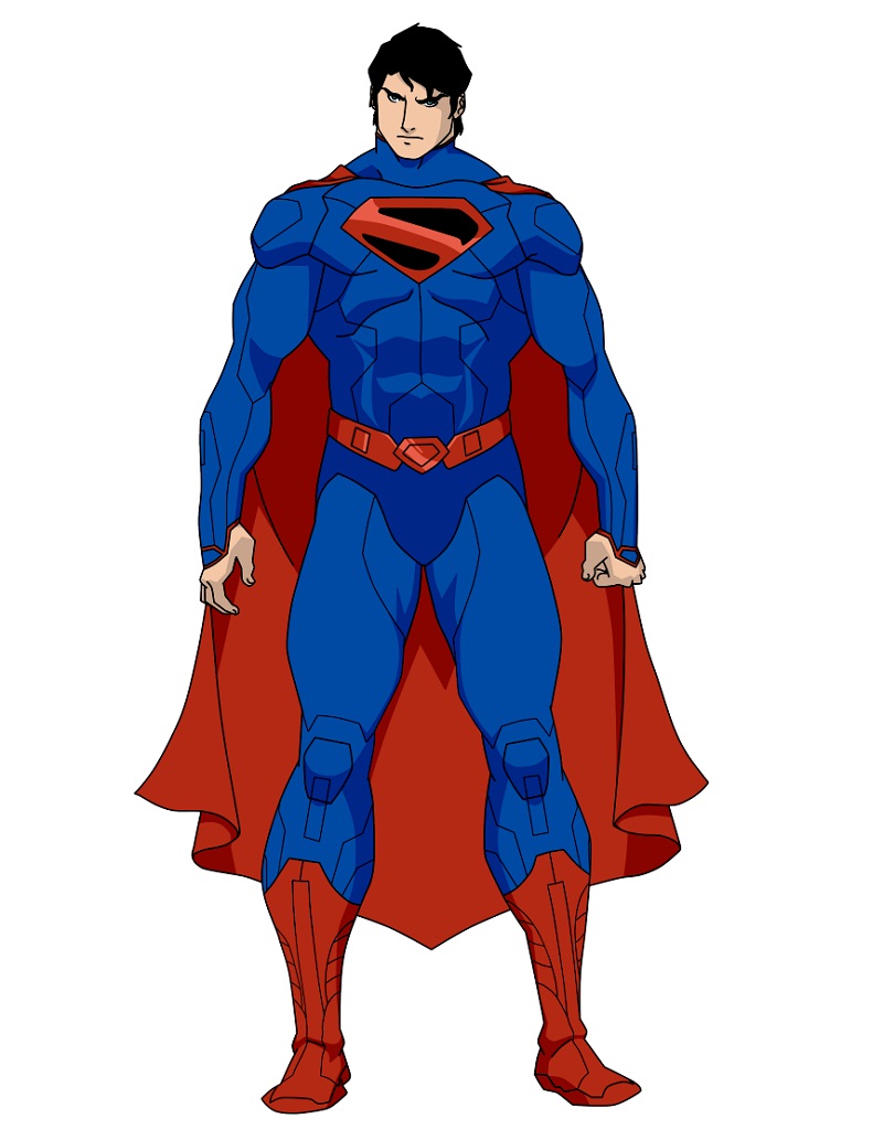 スーパーマンのイラスト 2