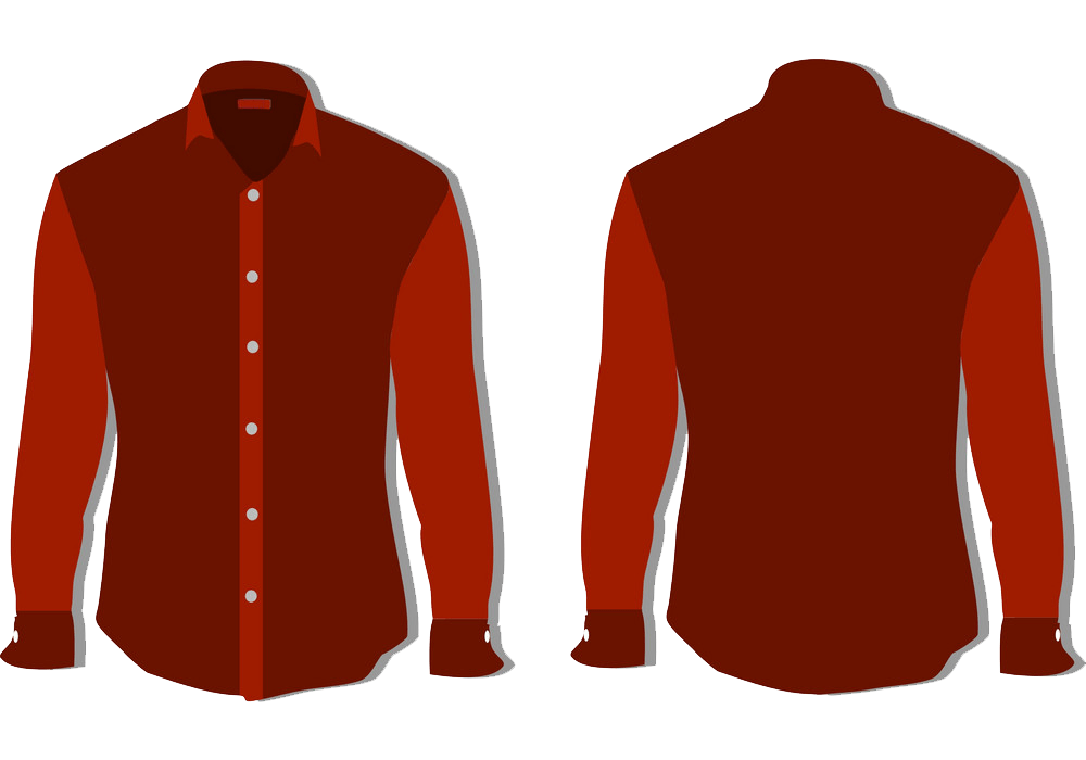 赤いシャツのイラストPNG透過 イラスト