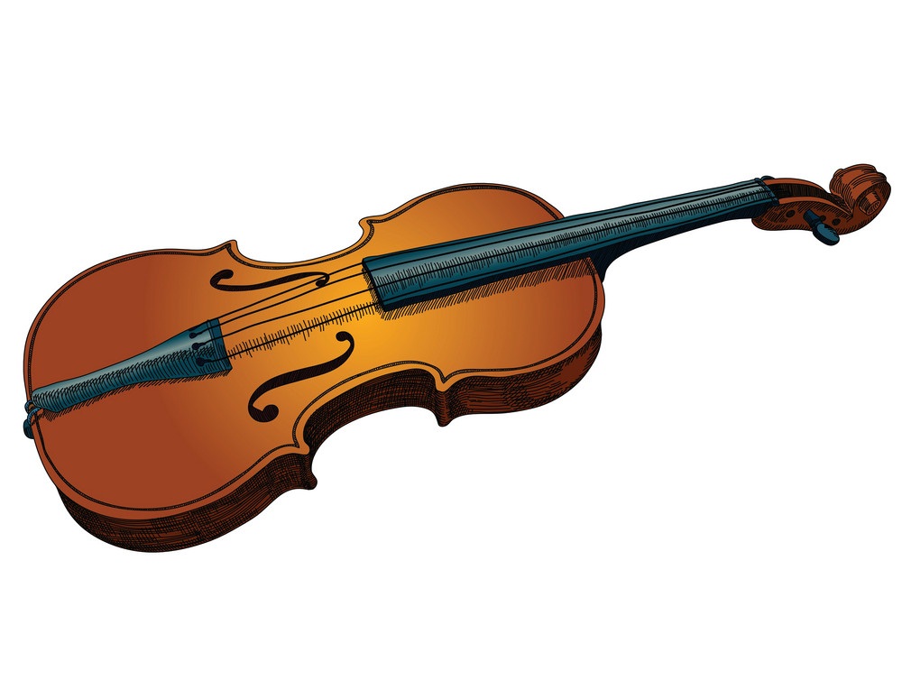 バイオリン のイラスト 1 イラスト