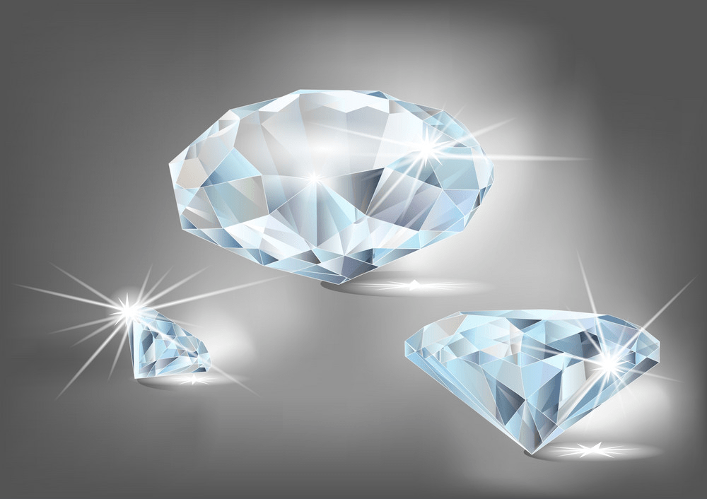 ダイヤモンドのイラストセットpng イラスト