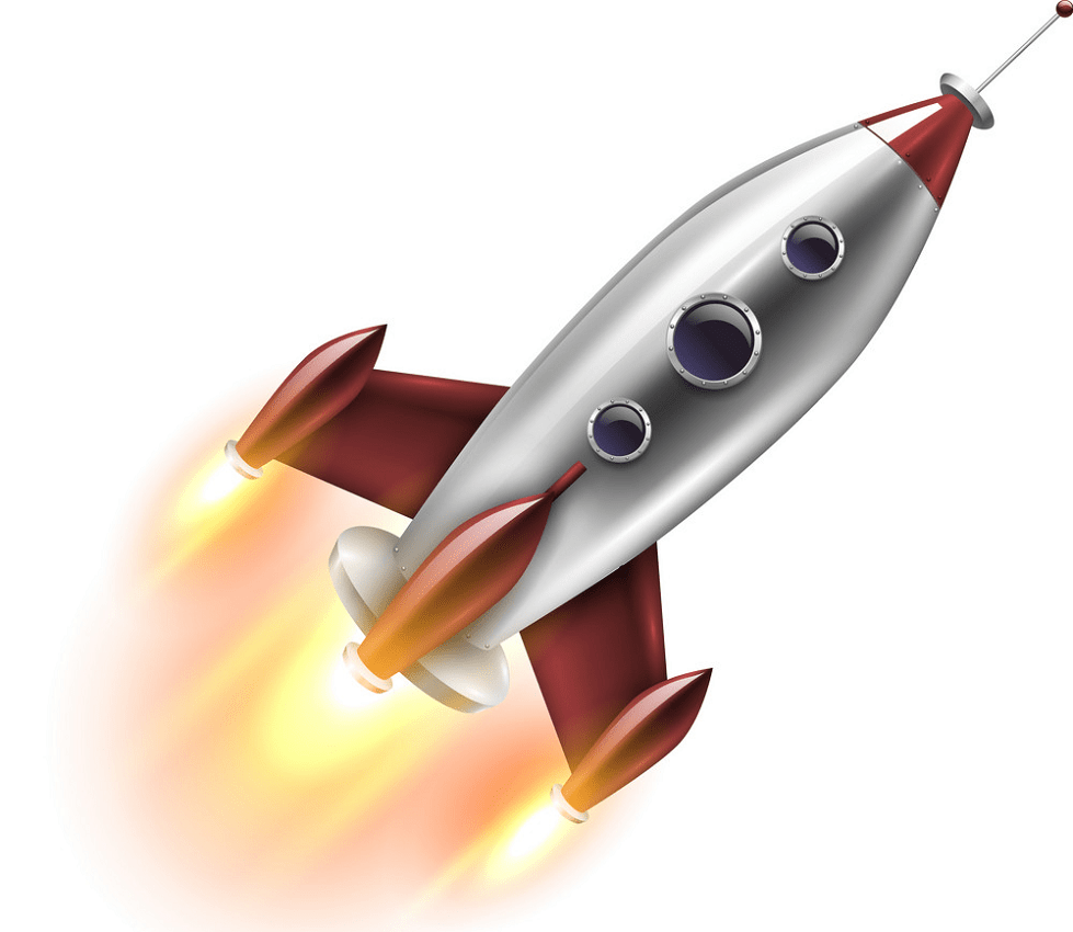 イラスト現実的な宇宙船ロケットpng イラスト