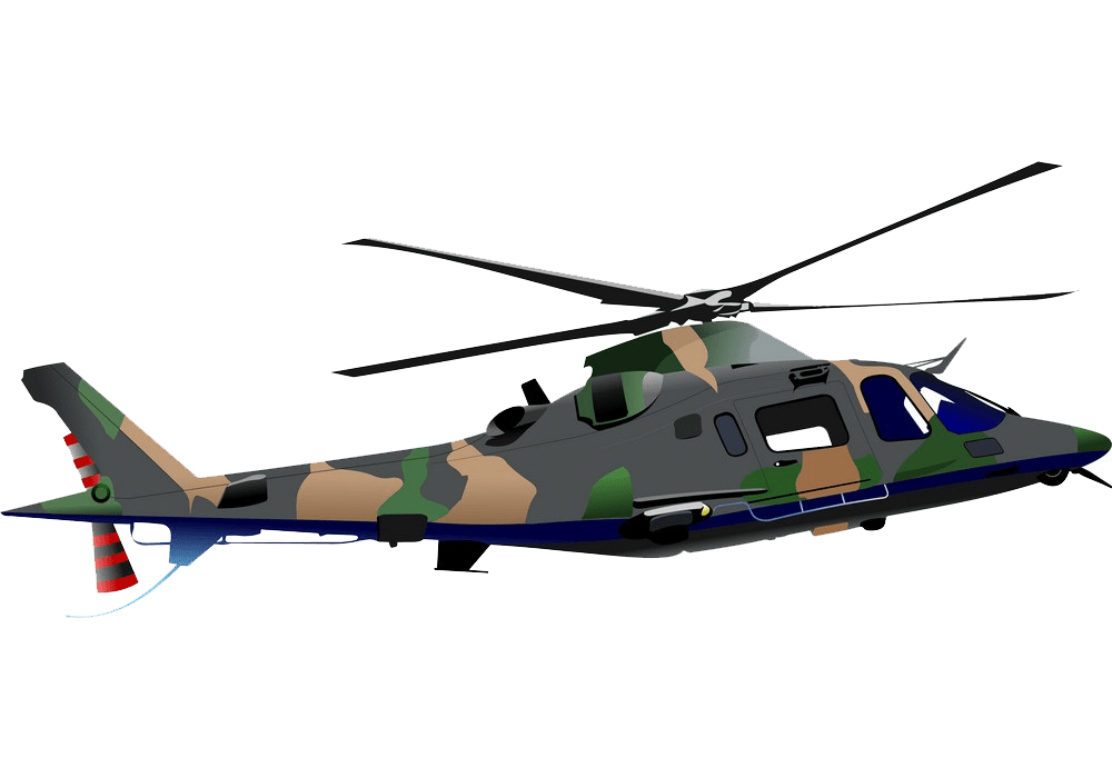 イラスト空軍戦闘ヘリコプターPNG透明 イラスト