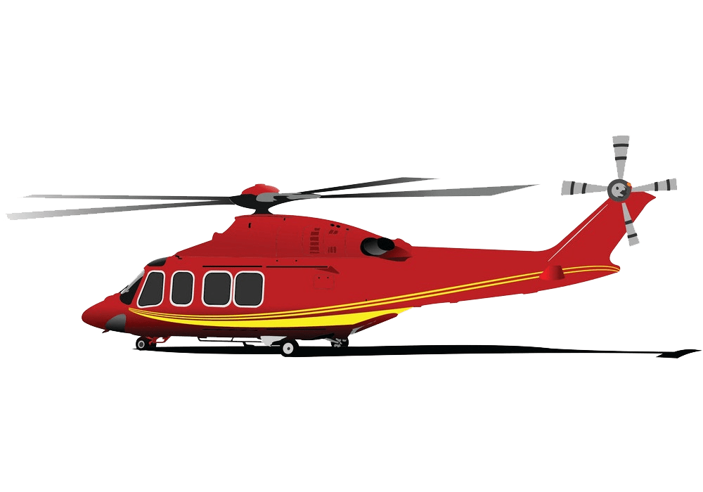 イラスト救助ヘリコプターPNG透明 イラスト