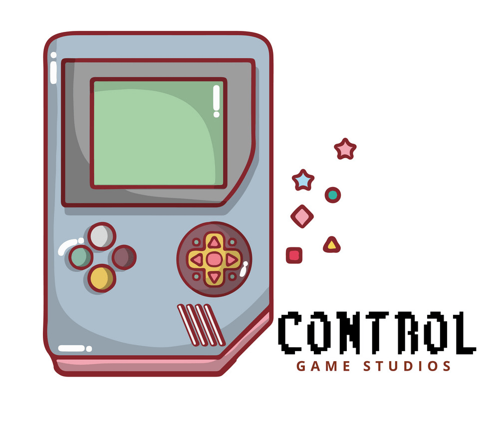イラストコントロールゲームスタジオゲームボーイpng