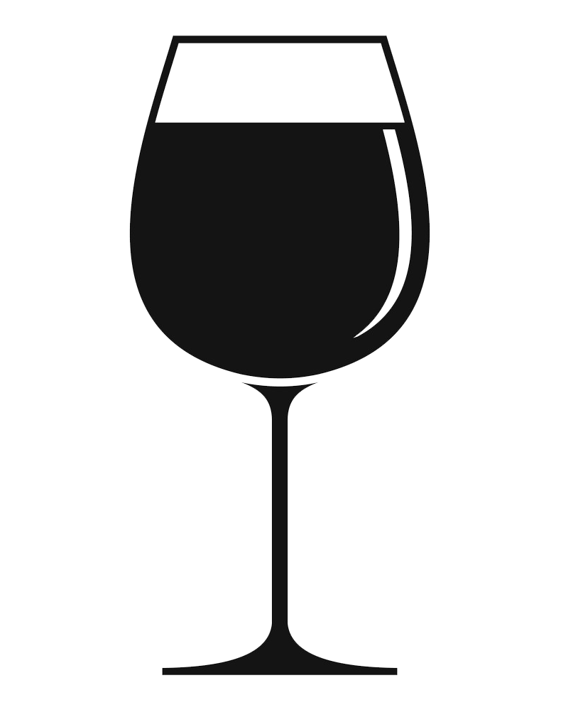 イラストワイングラスアイコンPNG透明