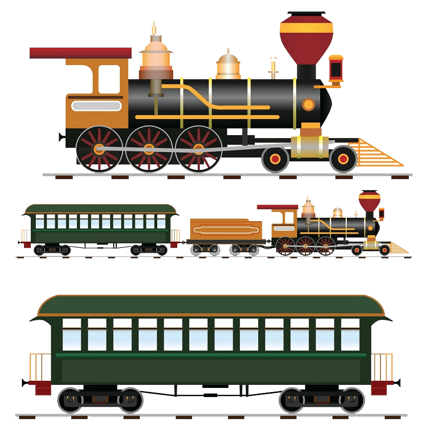 蒸気機関車png透過イラスト イラスト