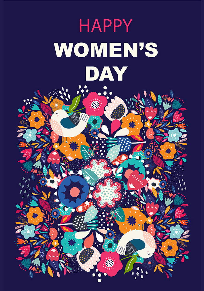 女性の日のイラスト – 3月8日 png