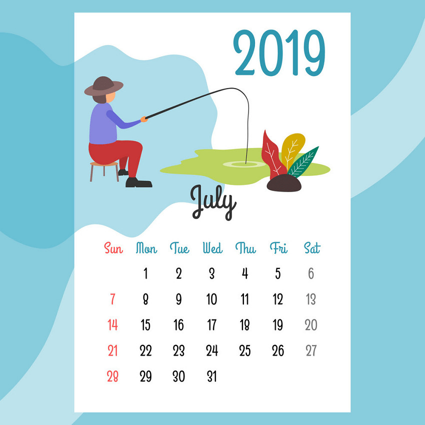 カレンダー 2019 7 月 png イラスト イラスト