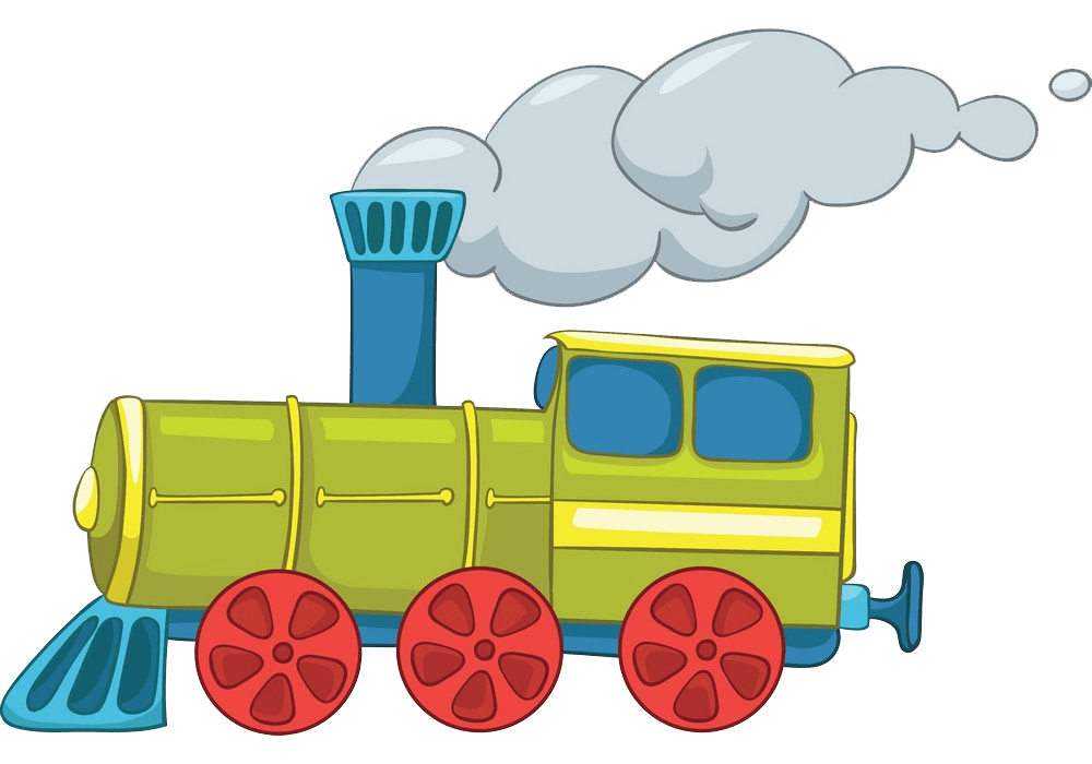 漫画の蒸気機関車png透明イラスト イラスト