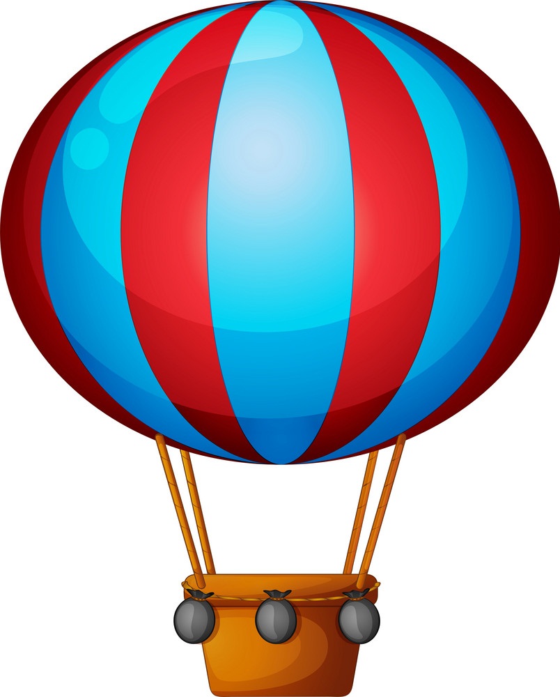 熱気球のイラスト 無料