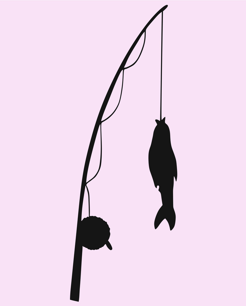 魚アイコンpngのイラスト釣り竿 イラスト