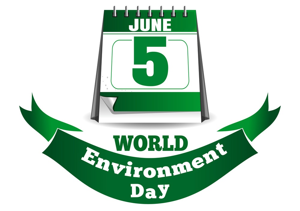 世界環境デー カレンダー 6 月 5 日のイラスト イラスト