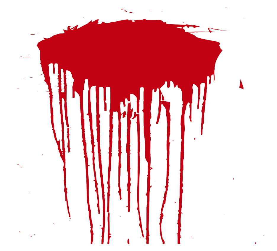 透明な血で出血している人差し指のイラスト イラスト