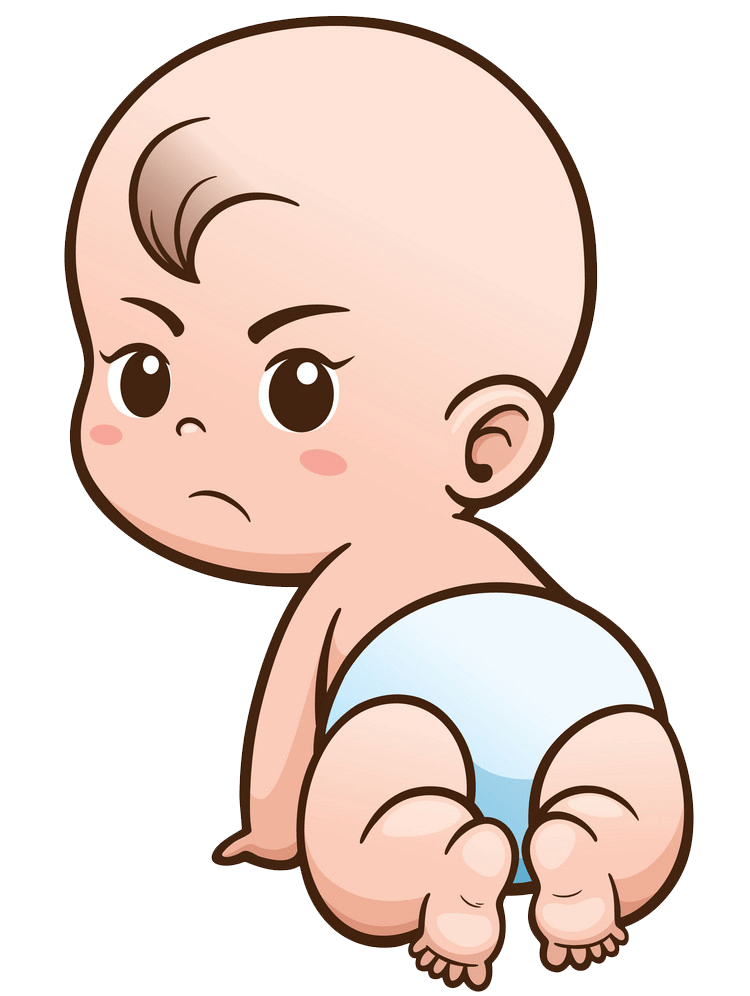 怒っている赤ちゃん イラスト透明 イラスト