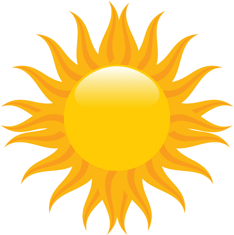 夏の太陽 イラスト透明 イラスト