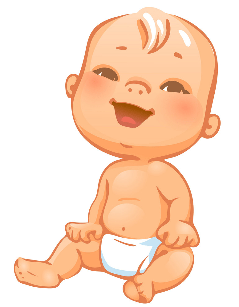 幸せな赤ちゃん png イラスト
