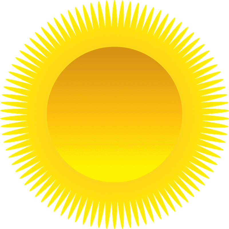 太陽のイラスト 背景透明10 イラスト