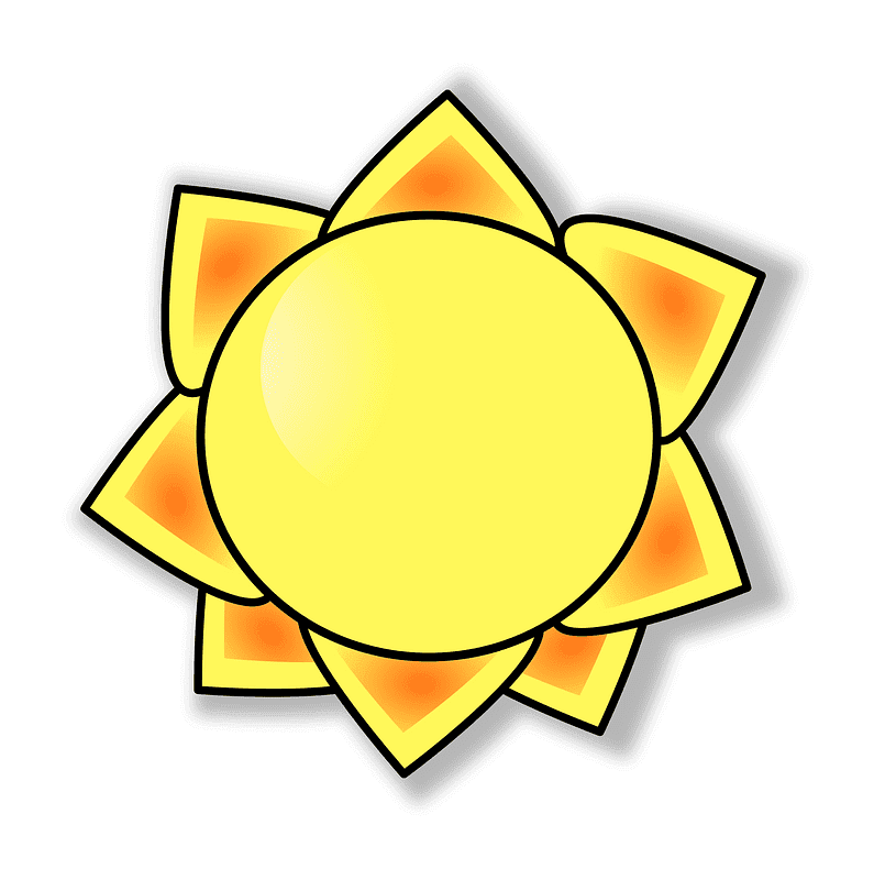太陽のイラストpng画像 イラスト