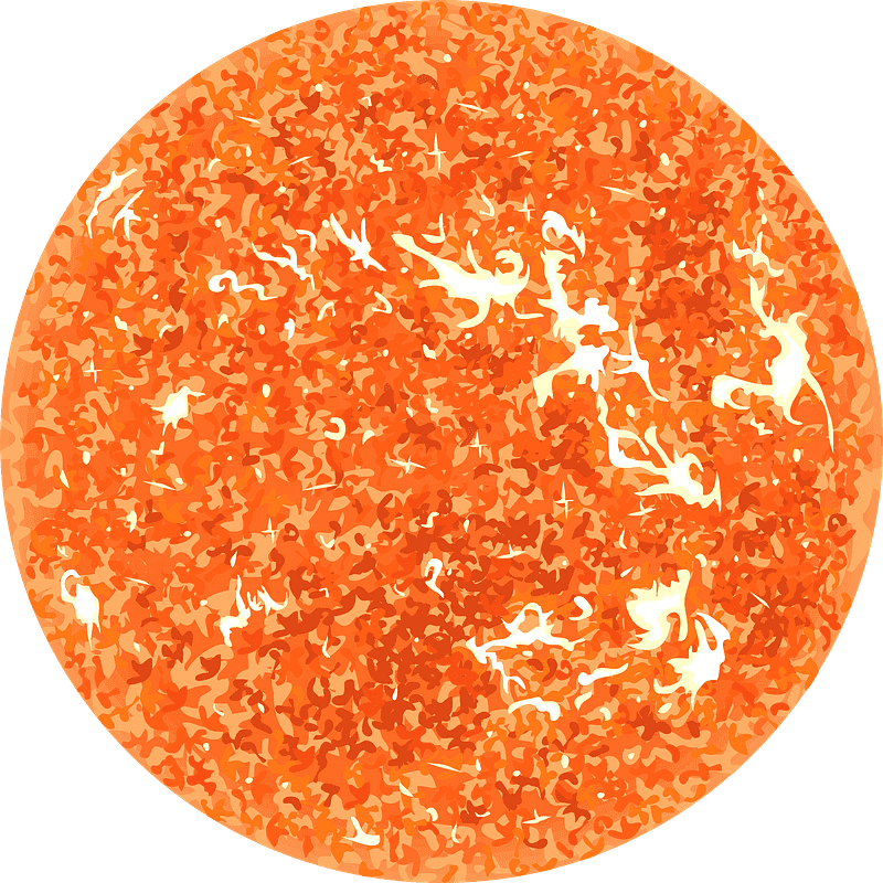 太陽のイラスト透明9 イラスト