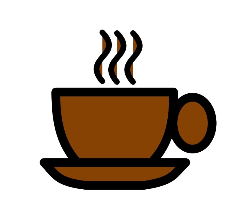 茶色のコーヒー カップ イラスト透明 イラスト