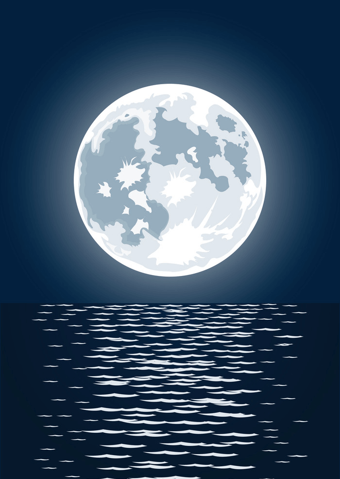 月のイラスト1 イラスト
