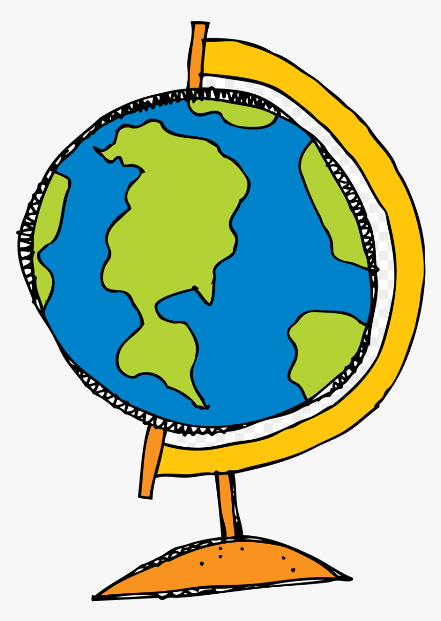 地球の手描きイラスト