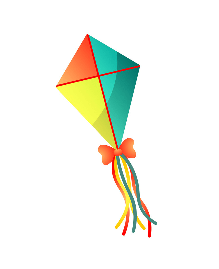 かわいい凧のイラスト