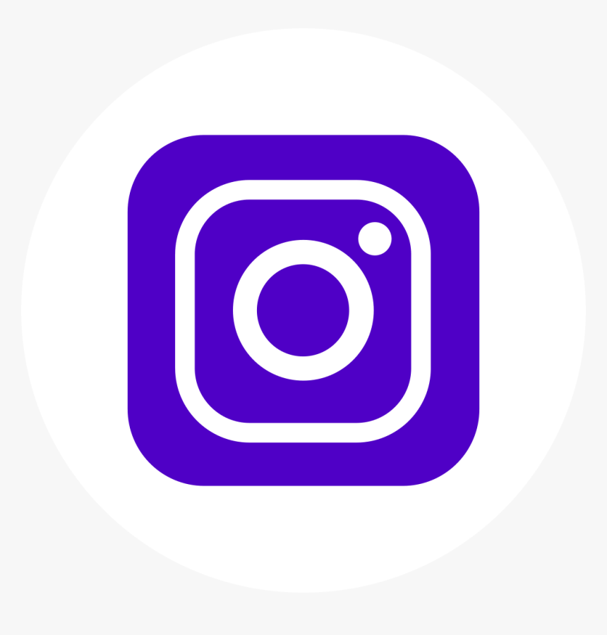 紫色の Instagram ロゴの図 イラスト