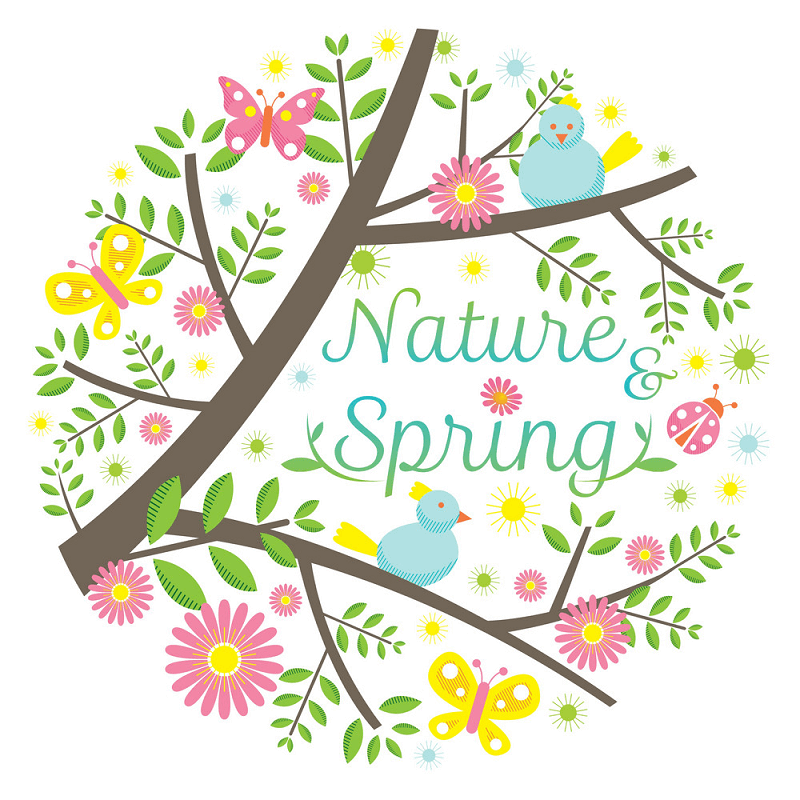 自然 春のイラスト イラスト