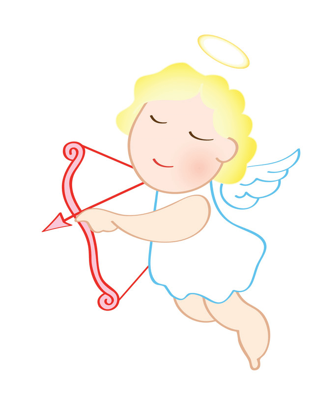 愛の天使のイラスト イラスト