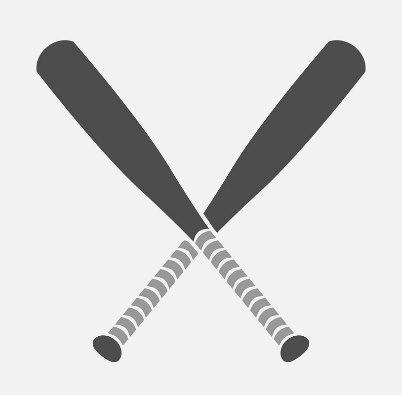 アイコン 野球のバットの図 イラスト