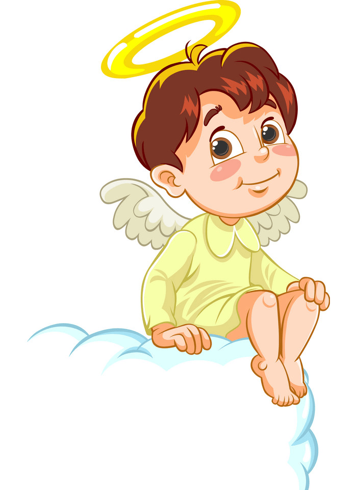 小さな天使のイラスト イラスト