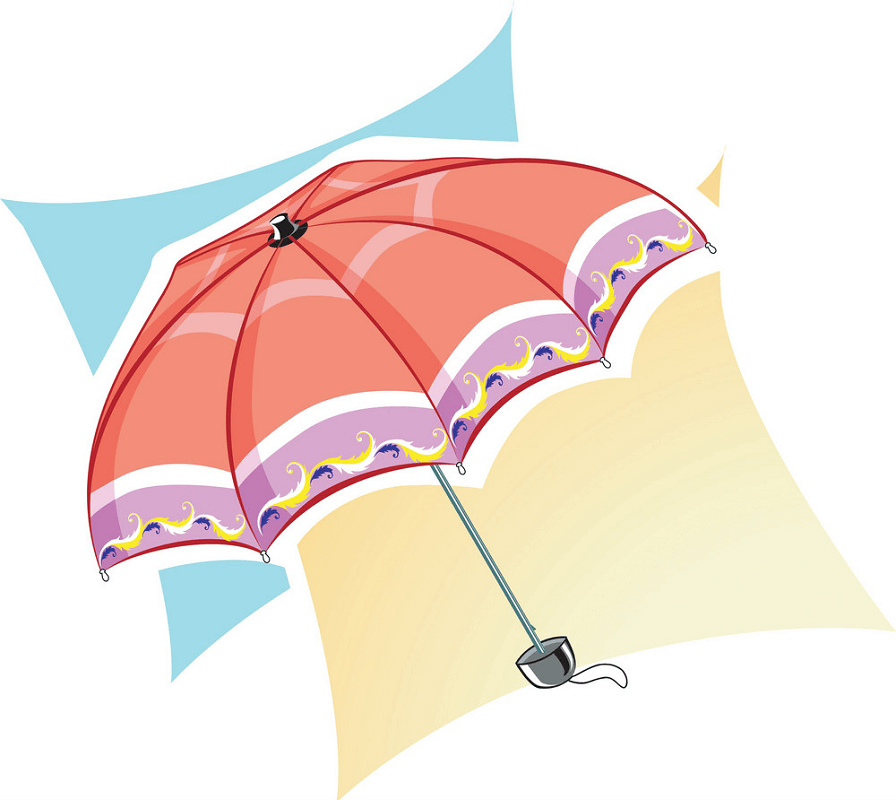 かわいい傘のイラスト イラスト