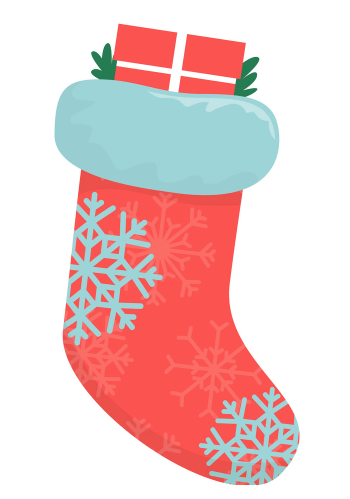 クリスマス ストッキング ギフト イラスト イラスト