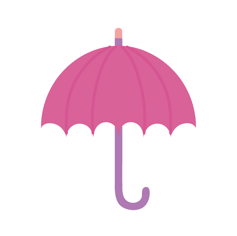 ピンクの傘 イラスト透明 イラスト