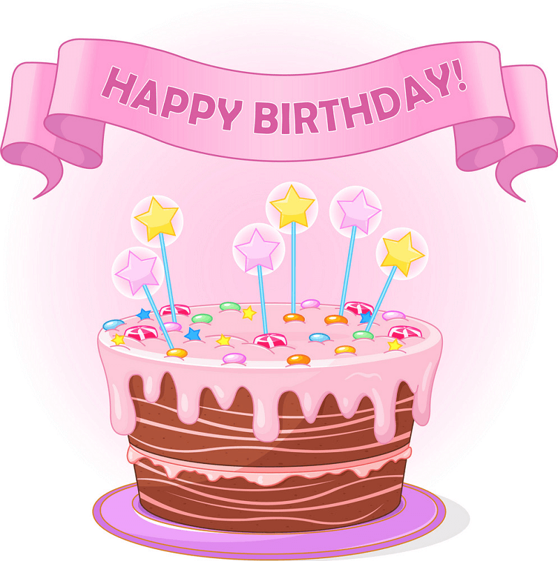 誕生日ケーキのイラスト4 イラスト