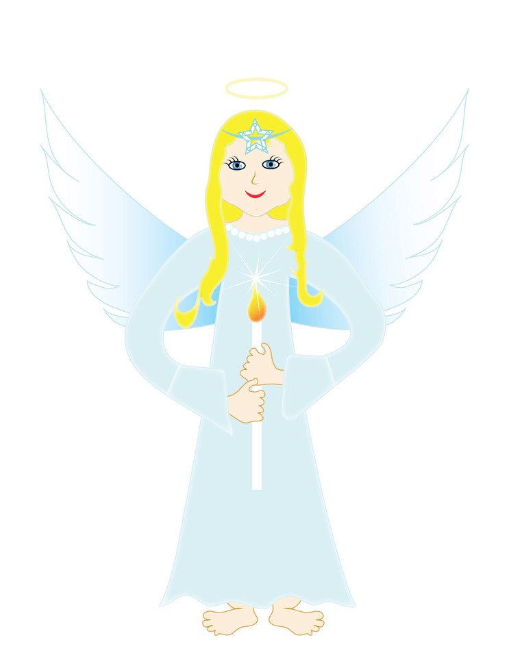 美しい天使のイラスト イラスト