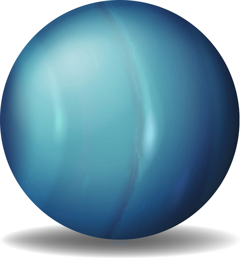 惑星天王星のイラスト