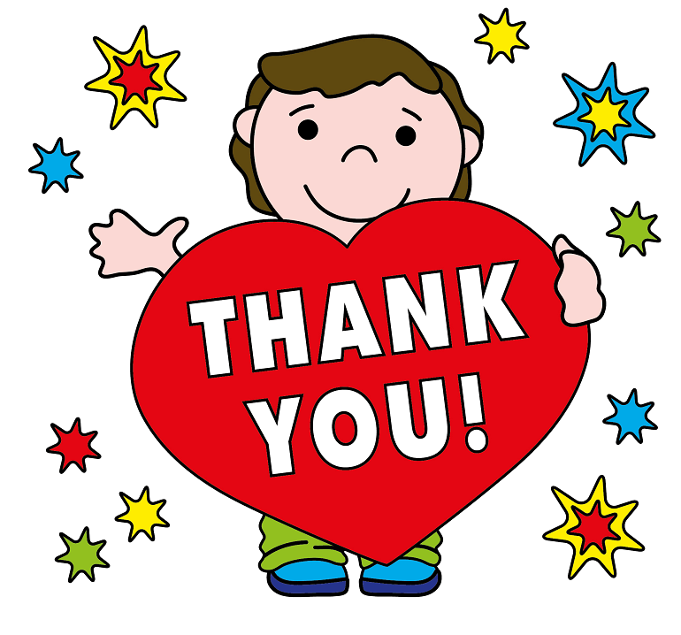 Cute Thank You Illustration free images